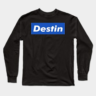 Destin Box Logo Long Sleeve T-Shirt